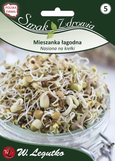 Semená na klíčky - jemná zmes - Semená - W. Legutko