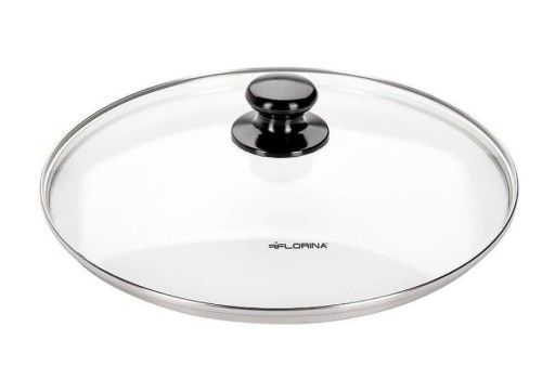 SKLENENÉ viečko FLORINA 26 CM