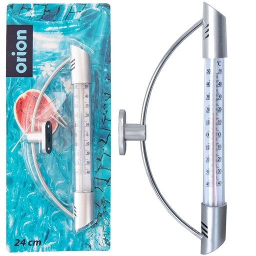 VONKAJŠÍ OKENNÝ TEPLOMER 24 CM -40°C AŽ +50°C