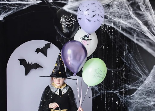 HALLOWEEN HALLOWEENSKÉ DEKORÁCIE Sada 6 ks balónov