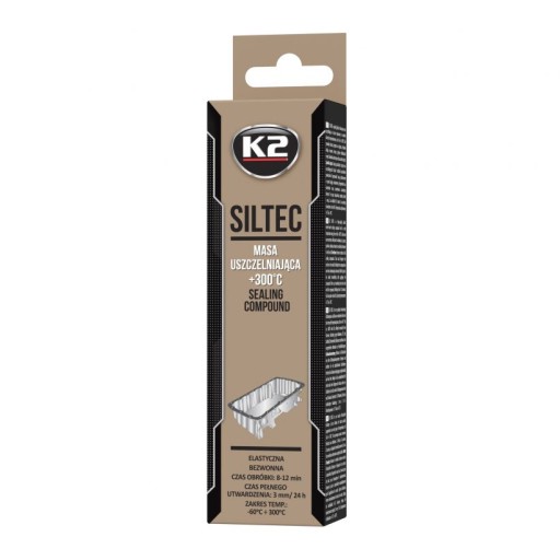 K2 SILTEC 90g SILIKÓNOVÁ tesniaca hmota bez octu