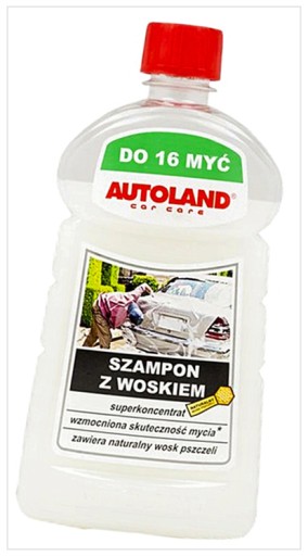 Z6A06 AUTOLAND AKTÍVNY ŠAMPÓNOVÝ KONCENTRÁT S VOSKOM 0,5L 007529