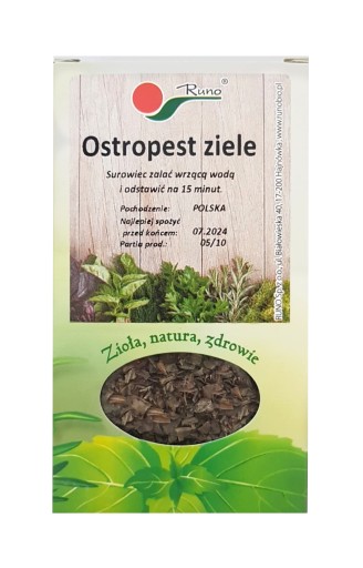 Ostropestrec bylina 50g Rúno NA PEČEŇ, CHOLESTEROL