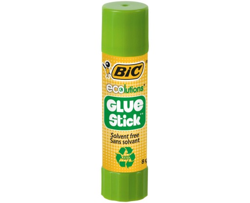 BIC ECOLUTIONS EKO GLUE GLUE GLUE TYČOVÉ TYČOVÉ STRONG ŠKOLSKÉ KANCELÁRIE 8G x4