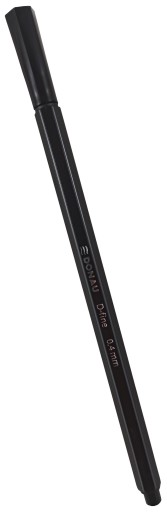 Jemná linka Donau D-Fine, 0,4 mm, čierna
