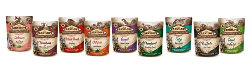 Carnilove Dog Pštros & Černice 300g