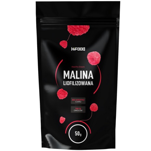 Lyofilizovaná malina 50g HiFOOD PREMIUM CEL