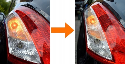 2x ŽIAROVKA SENSO WY5W W5W, ORANŽOVÁ CHROM