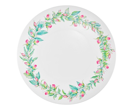 TORTOVÝ PLECH PEČENIE TORTY OVOCIE VYSOKÝ TANIER NA STOJANE 28CM KVETY