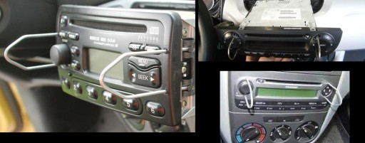 DEMONTÁŽ KĽÚČE PRE RÁDIO FORD FIAT PEUGEOT RENAULT