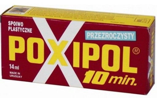 POXIPOL GLUE 16G/14ML. BEZFAREBNÝ