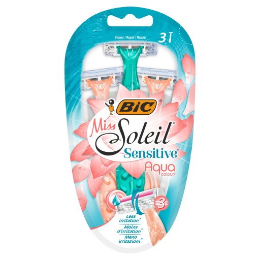 Holiaci strojček Bic Miss Soleil 3 Sensitive