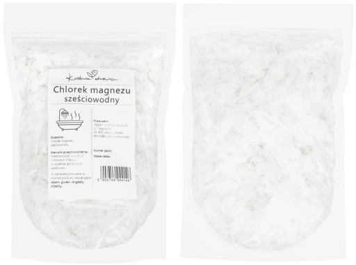 CHLORID HORČÍK HEXAHYDRÁT ZDRAVOTNÁ KUCHYŇA 1kg HORČÍKOVÁ SOĽ DO KÚPEĽA