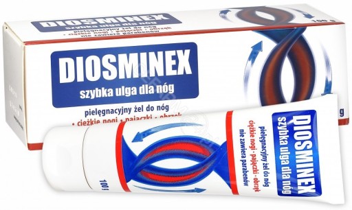 DIOSMINEX GÉL 100g ŤAŽKÉ NOHY