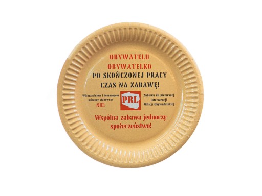 Narodeninové taniere Poľskej ľudovej republiky, komúna, 18 cm, 6 ks