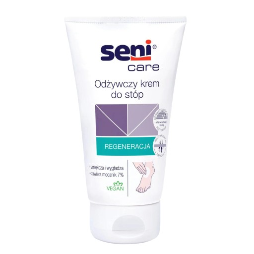 SENI CARE Výživný krém na nohy s ureou 7%