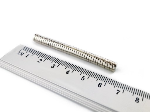 VALEC NEODYMOVÝ MAGNET 6x1,5 N38 SADA 40 KS