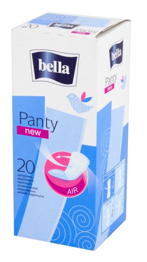 BELLA PANTY NOVÉ HYGIENICKÉ VLOŽKY 20 KS
