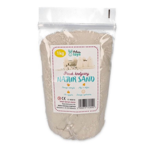 Leštiaci kinetický piesok 1 kg prírodný