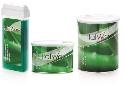 ItalWax Aloe depilačný voskový valček 100ml