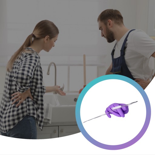Kefa na čistenie rúr, flexibilná kefa na čistenie rúr, 1,5 m x1