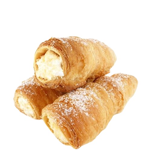 VEĽKÁ RÚRA FORMY RÚRA SO KRÉMOM 12,5CM 20 KS