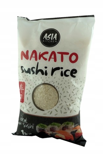 RYŽA na SUSHI 1kg - NAKATO Premium Sushi ryža