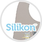 Canpol silikónový BIB s BONJOUR POCKET 4m+