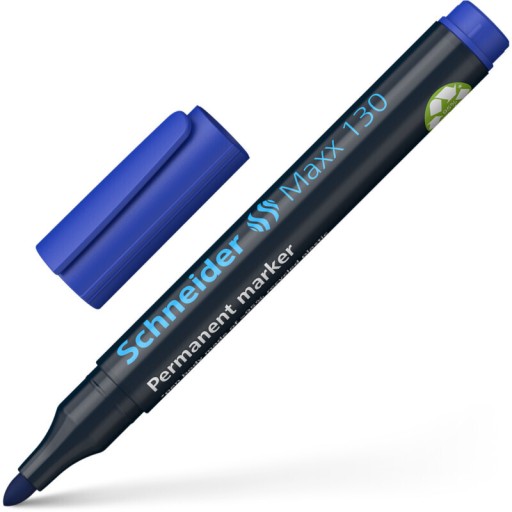 Permanentný popisovač SCHNEIDER Maxx 130, okrúhly, 1-3mm modrý
