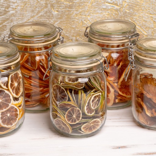 Sklenená nádoba JAR 1L s klipom, patentná priehradka na morenie konzerv