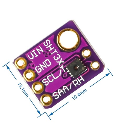 402 SHT30 Arduino snímač teploty a vlhkosti