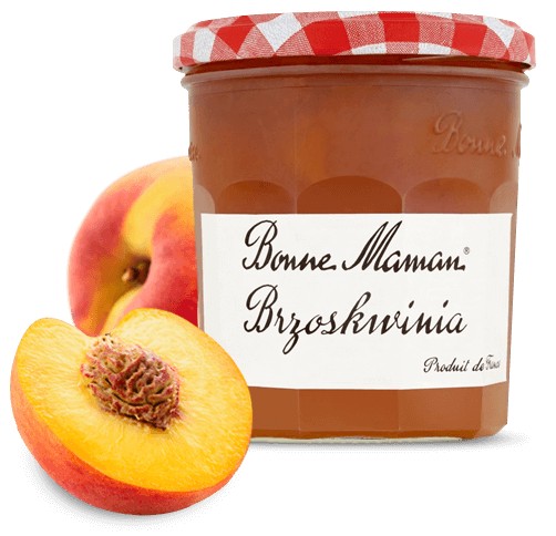 Bonne Maman Broskyňový džem 370g
