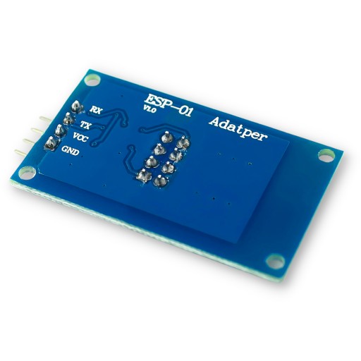 ESP-01 Adaptér ESP-01S na ESP8266 s regulátorom napätia 3,3 - 5 V 2,54 mm
