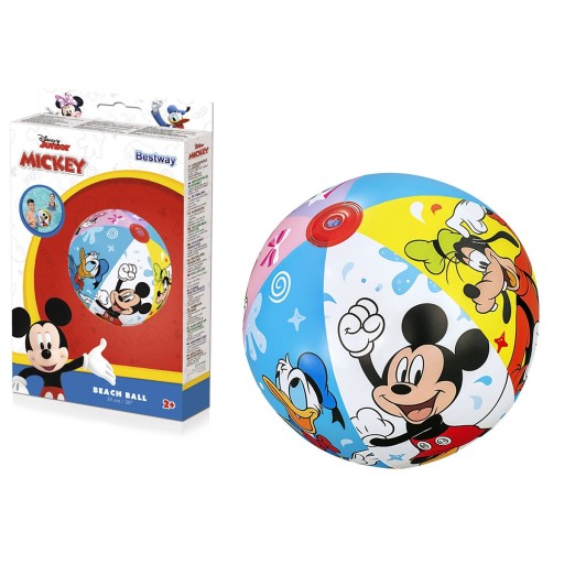 BESTWAY 91098 PLÁŽOVÁ LOPTA 51 CM MICKEY MOUSE 3+