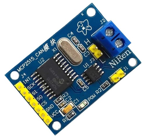 107 CAN BUS MCP2515 SPI TJA1050 Arduino modul