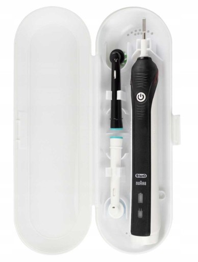 UNIVERZÁLNE CESTOVNÉ POUZDRO NA ZUBNÉ KEFKY ORAL-B, BIELY