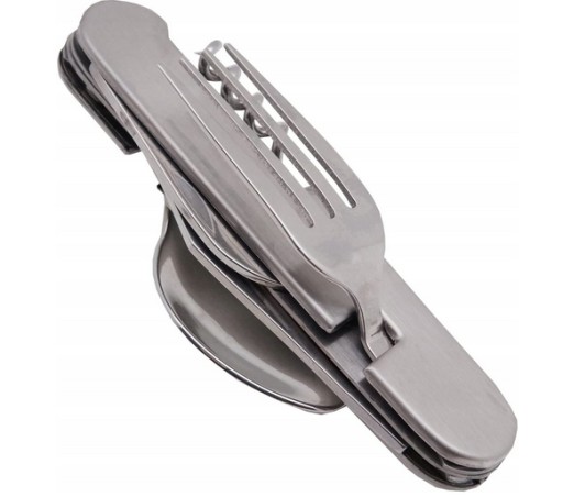 Steel essential 6v1 TURISTICKÝ NOŽOVÝ PRÍBOR