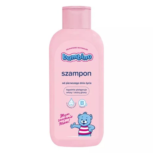 BAMBINO Šampón na vlasy PRE BOJČATÁ A DETI, 400 ml