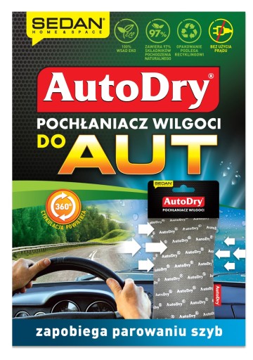HUMISTOP ABSORPTOR VLHKOSTI PRE AUTÁ AutoDry ZABRAŇUJE STOPÁM
