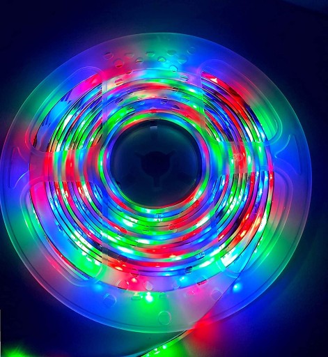LED PÁS VODEODOLNÉ LED 5M FAREBNÉ + DIAĽKOVÉ OVLÁDANIE