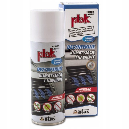 KLIMATIZÁCIA PLAK AIR CLIM 200ML NAVY BLUE ODSTRAŇUJE HUBY