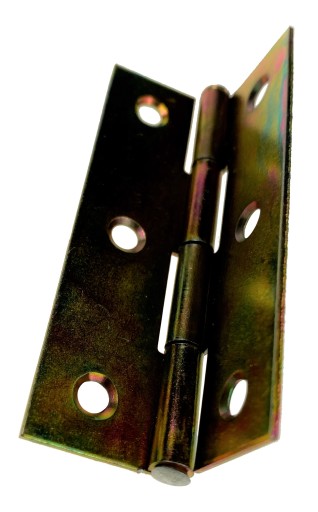 Nábytkový opletený pánt 65x35 mm