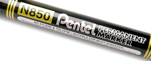 PENTEL N850 PERMANENTNÝ ZNAČOVAČ okrúhly ČIERNA