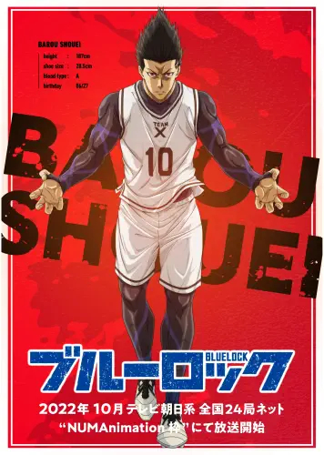Plagát Anime Manga Blue Lock BLLO_007 A3