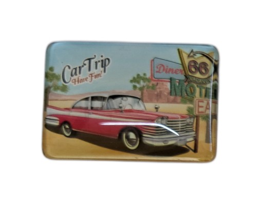Retro magnet na auto Aliga