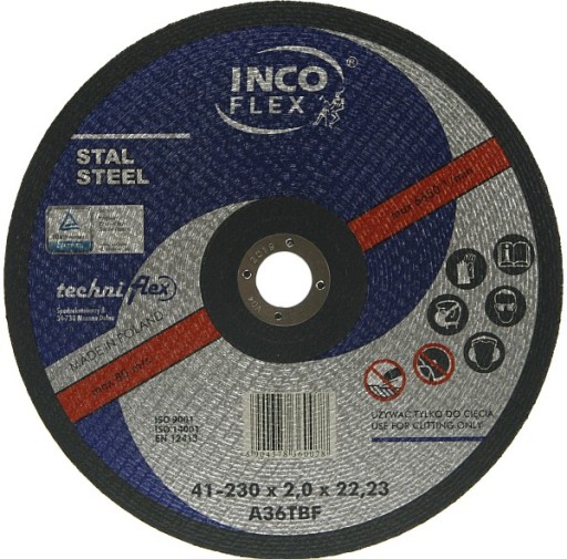 INCO FLEX OCELOVÉ REZNÉ KOTOUČE 230x2,0