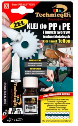 LEPIDLO NA PLASTY PP, PE, PTFE TECHNICQLL C-086