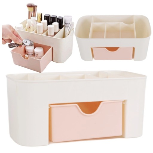 ORGANIZÉR BOX NA KOZMETIKU, ŠPERKY, HODINKY