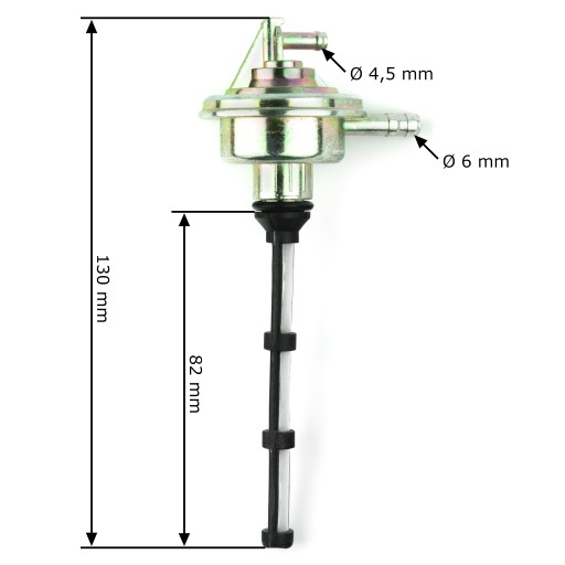 Palivový kohútik pre Vespa ET2 Iniezione 50CC ET4 125CC OEM 121670020 575331