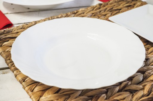 Hlboký tanier 22,5 cm biely TRIANON LUMINARC